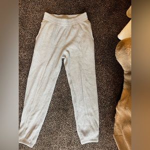 Gray Knit Joggers